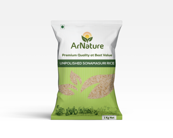 Unpolished Sonamasuri Rice